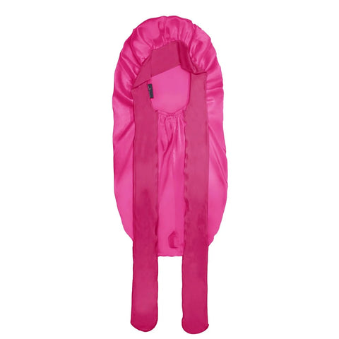 1Pcs Soft Silky Long Satin Bonnet For Natural Hair And Curly Hair Extra Large Size Hair Cap With Tie For Comfortable Night Sleep