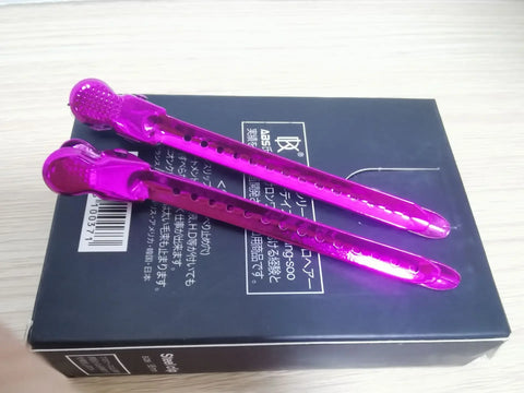 12pcs Alligator Hair Clips Hairdressing Clamps Claws Barber Sectioning Clip Crocodile Hairpin Hair Styling Tools pince cheveux