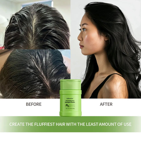 Dry Shampoo Powder Mattifying Root Fuller Looking Refreshing Hair Non-aerosol No White Cast Dry Shampoo Suitable for Women and M