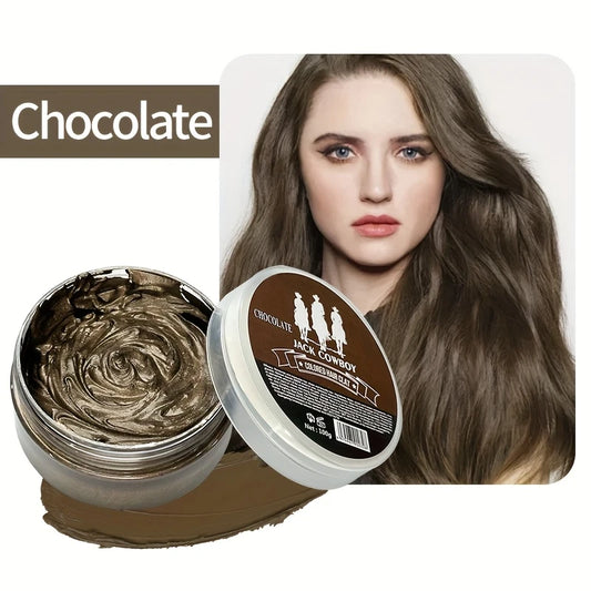 Temporary Hair Color Dye Mud,Color Hair mud Wax 9-color Hair Color Wax For Daily Party Cosplay,Men&Women's DIY Hair Color Cream