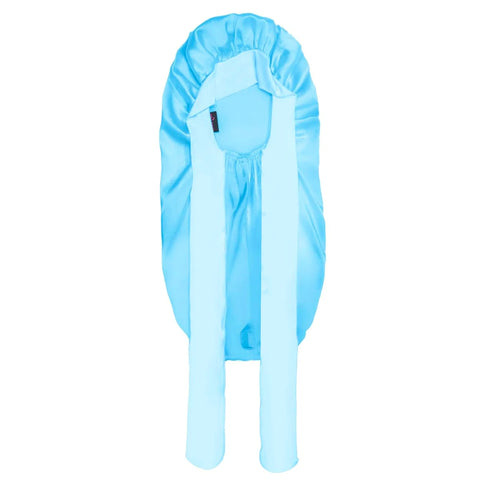 1Pcs Soft Silky Long Satin Bonnet For Natural Hair And Curly Hair Extra Large Size Hair Cap With Tie For Comfortable Night Sleep