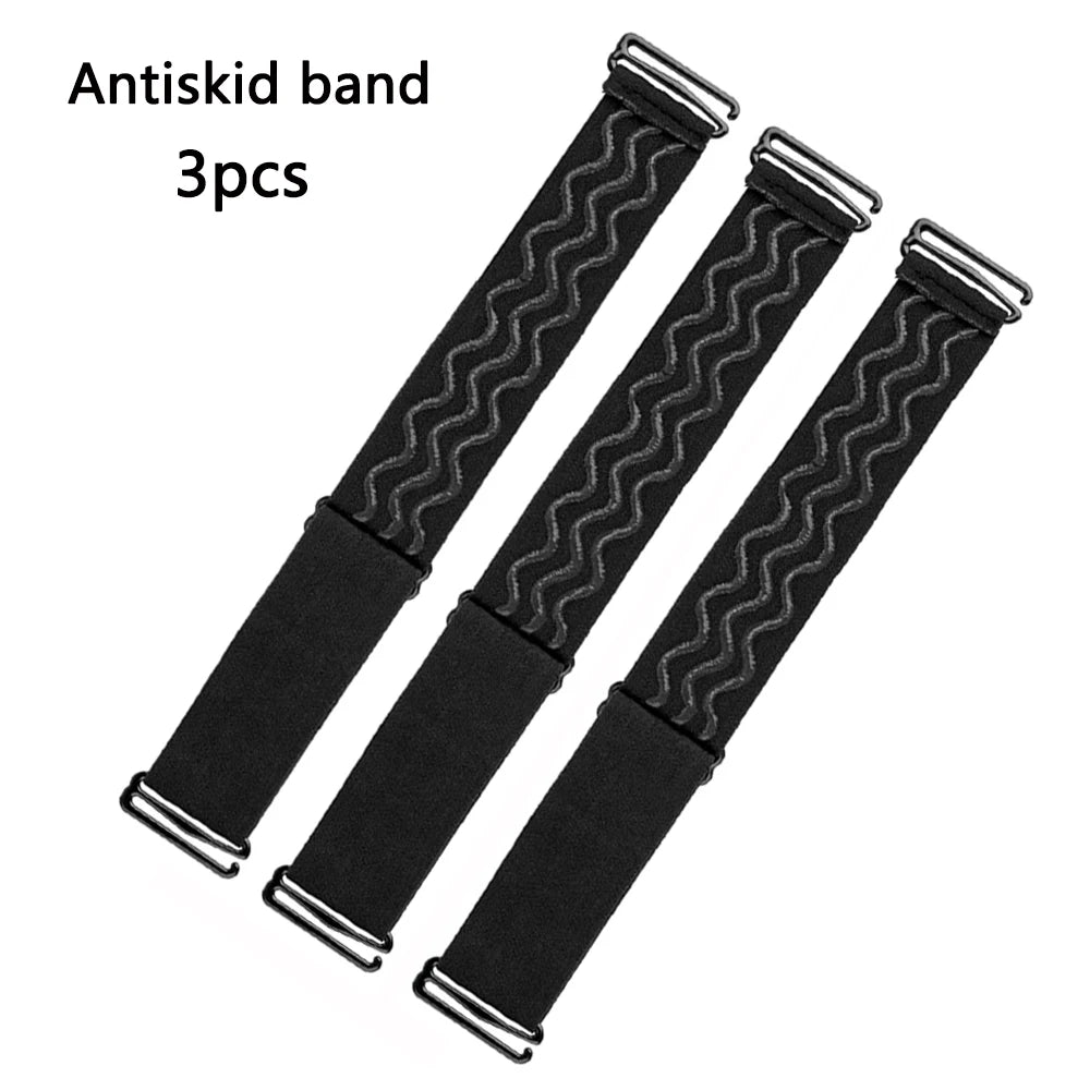 1-5p Adjustable Elastic Band For Wigs Removable Rubber Band With Metal Buckle For Fix Wig Adjustable Wig Straps For Making Wigs