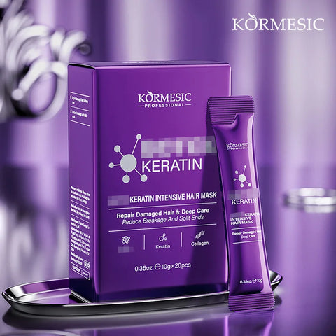 Keratin Hair Mask Magical 5 Second Repair Damage Frizzy Soft Smooth Shiny Hair Deep Moisturize Hair Treat Repair Hair Care Mask