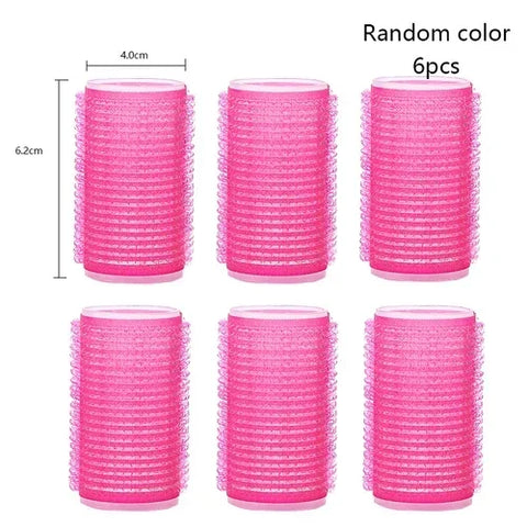 Hair Rollers Self Grip Hook Hair Curlers Heatless Hair Roller Dressing Curly Girl Method Curlers Sticky Styling Tools
