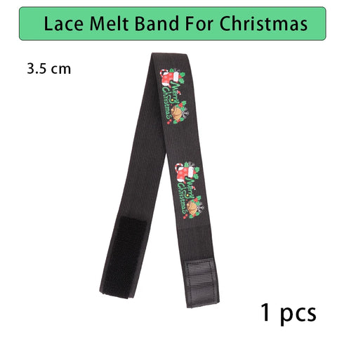 Elastic Bands For Wig Edges 1Pcs Lace Band With Ear Protector Wig Adjustable Magic Buckle Wrap To Lay Scarf Keeping Grip No Slip
