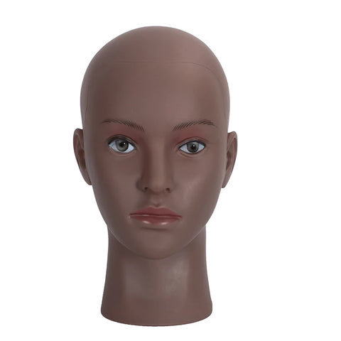 New Bald Mannequin Head With Wig Stand AdjustableTripod Support For Wigs Hair Extension Holder Wig Making Kit Tools Accessories