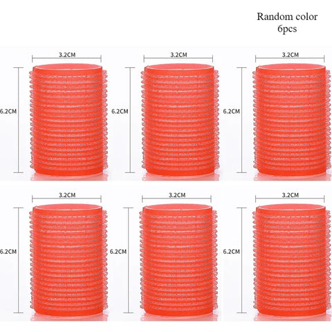 Hair Rollers Self Grip Hook Hair Curlers Heatless Roller Salon Dressing Curlers Jumbo Size Sticky Hair Styling Tools