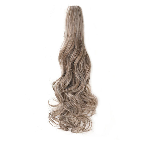 Ponytail Extension Synthetic Claw Clip in Hairpiece Curly Wavy Ponytail Hair Extensions Long Pony Tail Hairpiece for Women