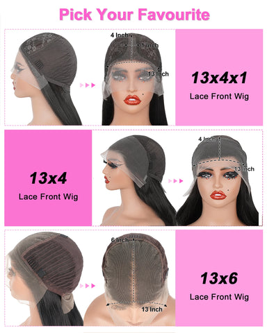 13X6 Dark Burgundy Straight Lace Front Wigs HD Layered Cut Lace Frontal Wig Synthetic Pre Plucked Glueless Lace Wigs For Women