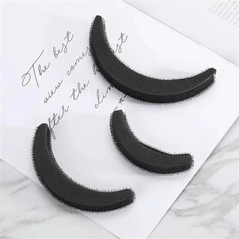 3-piece hair cushion Hair Volume Increase Fluffy Bun Donut Foam sponge Lift Women's hair accessories