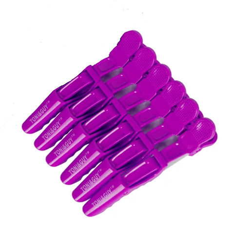 6pcs/lot Plastic Hairpin Hair Clips Hairdressing Clamps Claw Section Alligator Clips Barber For Salon Styling Hair Accessories