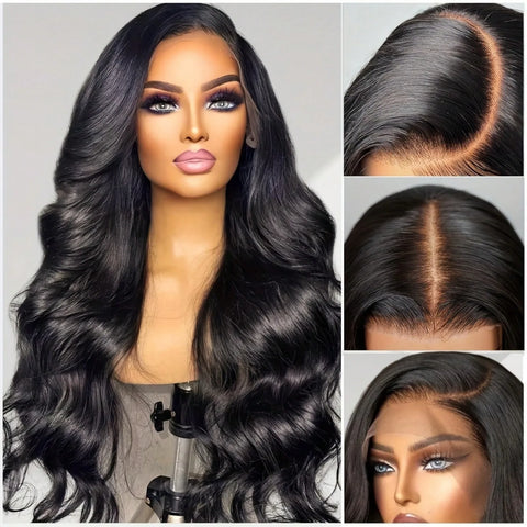 40 Inch Wear & Go Glueless Wigs Human Hair Pre Plucked 13x4 13x6 5x5 Glueless Body Wave Wig Pre Cut Lace No Glue For Women