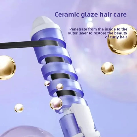 Professional Hair Curler Roller Magic Spiral Curling Iron Fast Heating Curling Wand Electric Hair Styler
