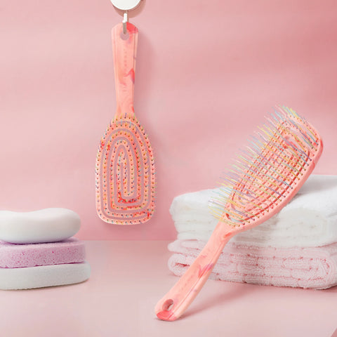 Vented Detangling Brush for Pain Free Brushing on All Wet or Dry Hair Types Durable Anti-Static Bristles Lightweight Handle Comb