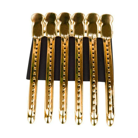 12pcs Alligator Hair Clips Hairdressing Clamps Claws Barber Sectioning Clip Crocodile Hairpin Hair Styling Tools pince cheveux