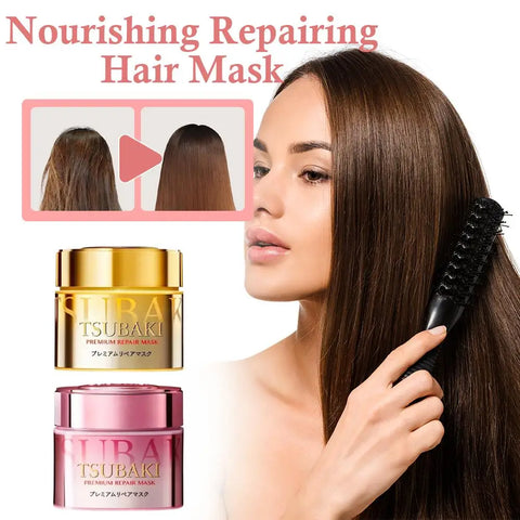 180g TSUBAKI Premium Repair Mask Deep Nourishing Improve Frizz And Damaged Hair Japan Salon-Grade Hair Care 180g