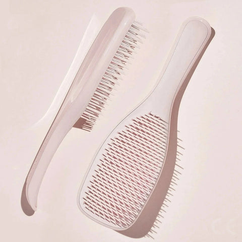 Detangling Scalp Massage Brush - For Curly Hair Styling & Care, Women's Smoothing Hairbrush Salon Tool