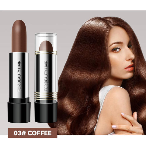 Disposable Hair Colour Dye Coverage White Hair One-off Hair Color Stick Modify Cream Black Brown Temporary Cover Up Grey