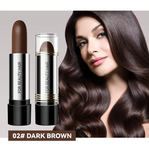 Disposable Hair Colour Dye Coverage White Hair One-off Hair Color Stick Modify Cream Black Brown Temporary Cover Up Grey