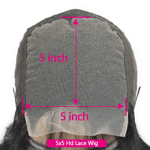 36 34 32 inch 5x5 6x6 Lace Closure Wig 42 40 30 inch Long Thick 13x6 Pre Plucked Straight Human Hair Lace Frontal Wigs For Women