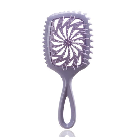 1 Pack WANMEI Detangling Hair Brush- Effortless Tangle Free-Ideal for Natural Curly Straight Wet Dry  Damaged Hair for Women Men