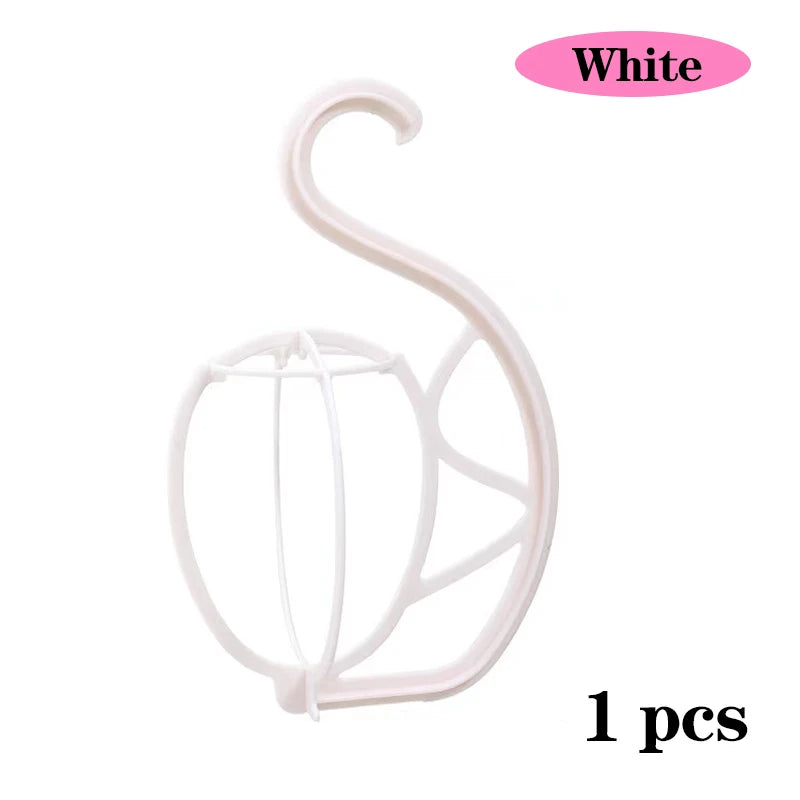 Hanger Wig Head Stand For Multiple Wigs Black Pink White Wig Holder Hat Wigs Dryer Display Styling Tools Hair Storage Rack