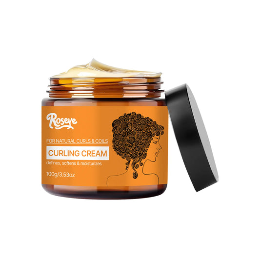 Curly hair Styling cream,enhances the elasticity and shine of curly hair,moisturizing and smoothing formula,  easy to set