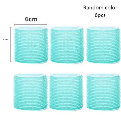 Hair Rollers Self Grip Hook Hair Curlers Heatless Hair Roller Dressing Curly Girl Method Curlers Sticky Styling Tools