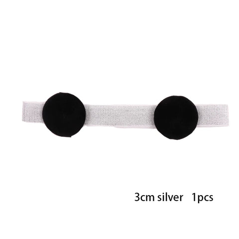 1Pcs Edge Melt Band For Lace Wigs With Ear Puff  Adjustable Elastic Headband With Ear Protector Wig Band With Ear Covers Purple