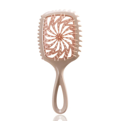 1 Pack WANMEI Detangling Hair Brush- Effortless Tangle Free-Ideal for Natural Curly Straight Wet Dry  Damaged Hair for Women Men