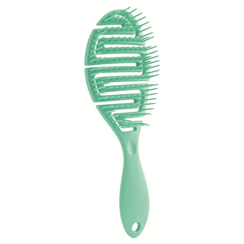 Massage Hair Comb Salon Wet Hair Brush Women Hairdressing Styling Hair Tools Anti Detangling HairBrush Wet Dry Dual Purpose Comb