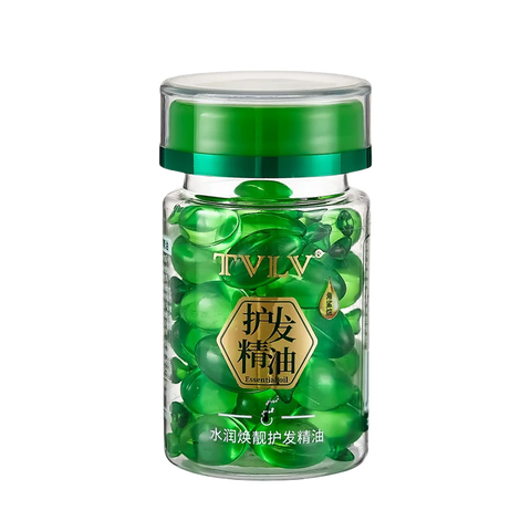 Hair Capsules Repairing Maltreated Frizzy Hair Silky Moisturizing Hair Oil Smoothing Nourishing Hair Care Essence Products 800mg