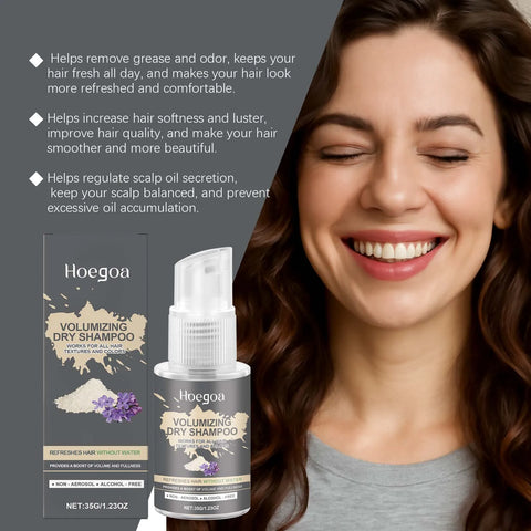 Lavender Volumizing Dry Shampoo Lasting Air-Feeling Oil Control No-Wash Quick-Drying Thickening Non-greasy Volumizing Styling