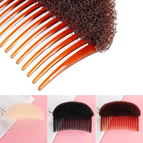1PC Portable Modelling Fluffy Sponge Clip Stick Hair Modelling Braid Tool Women Fashion Bun Maker Hair Styling Accessories Hot
