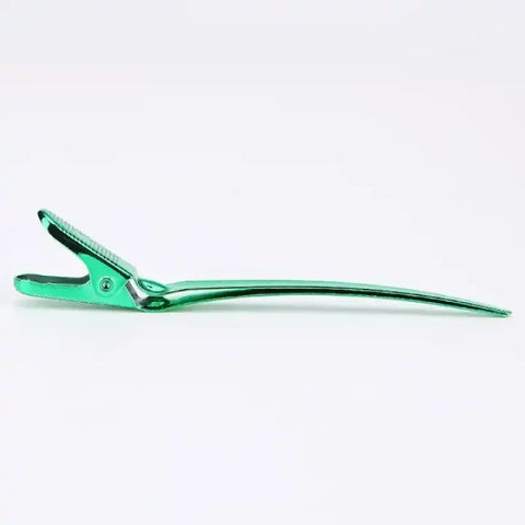12pcs Hair Care Clips Stainless Steel Hairdressing Sectioning Clips Clamps for Hairdressing Barber Hair Cut Use Styling Tools