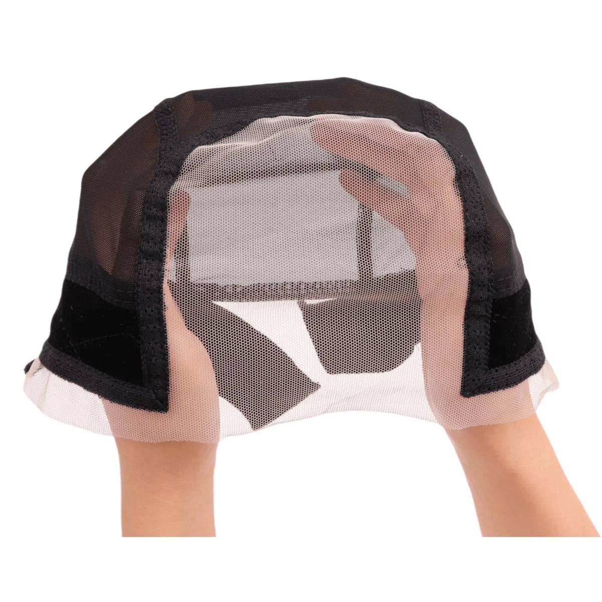 Lace Grip Wig Cap for Women, Glueless Breathable Lace Front Wig Cap with Adjustable Elastic Headband Non-slip Wig Gripper