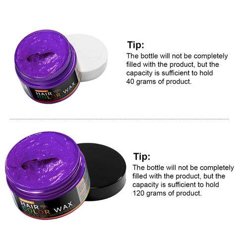 Halloween Hair Colour Wax Easy To Wash DIY Dye Hair Mud Immediate Dying for Eyebrow Beards Coloring Temporary Hair Colour Cream