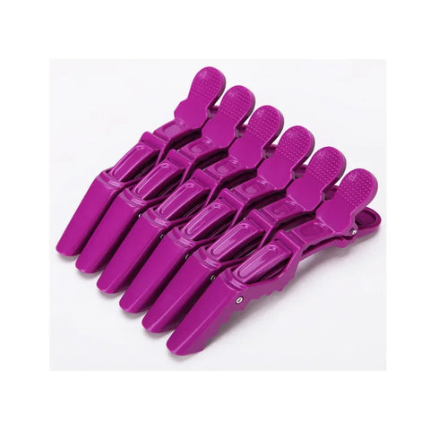 6/10pcs Plastic Hair Clips for hair 11.5CM Hairdressing Clamps Claw Section Alligator Hair Clips Hair Styling Accessories