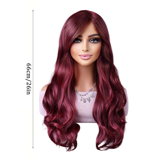 High-temperature Silk Wig Natural Realistic Super Light Fake Wig For Cool Women Girl Party Cosplay Wig Everyday Fashion Modeling