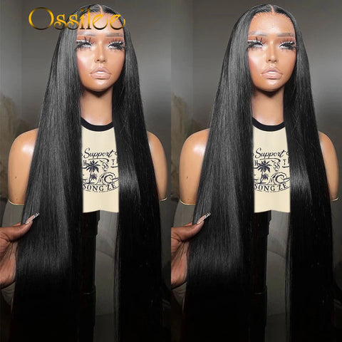 Pre Cut Lace Wig Human Hair Ready to Wear Transparent 13x4/13x6 Lace Front Human Hair Pre Plucked Pre Cut 5X5 Lace Closure Wig