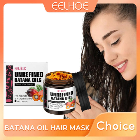 Batana Oil Hair Mask Deep Nourishing Hair Growth Anti Hair Break Repair Split Ends Hair Treatment Shiny Hair Conditioner 144g