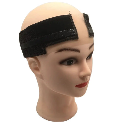 Hair bands Velvet Wig Grip Band with Lace Magic Sticky Flexible Scarf With Adjustable Elastic Band Headband Hair Accessories