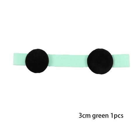 1Pcs Edge Melt Band For Lace Wigs With Ear Puff  Adjustable Elastic Headband With Ear Protector Wig Band With Ear Covers Purple
