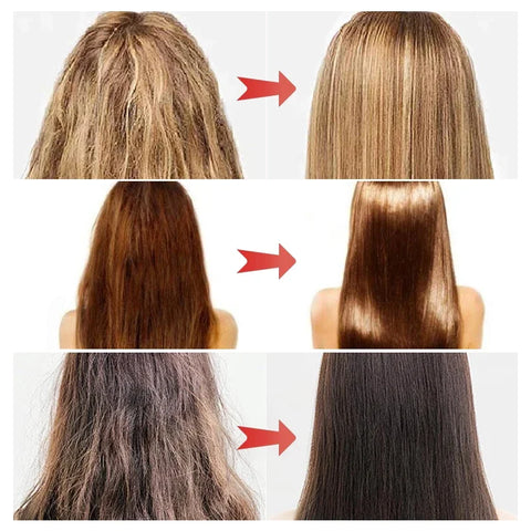 10/30/50ml Magical Keratin Hair Mask Dual Oil Control Moisturizer Conditioner Repair Damaged Frizzy Hair Deep Moisturize Hair