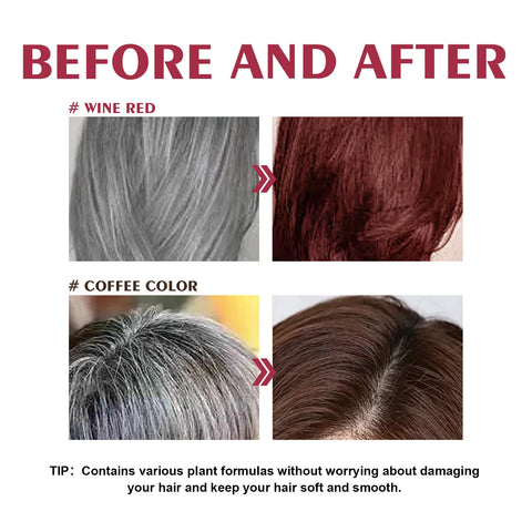 5Colors Hair Dyeing Shampoo 3in1 Rapid Hair Dyeing Repair Dry Cleaning Nourishing Hair Roots Restoration Coloring Black Shampoo