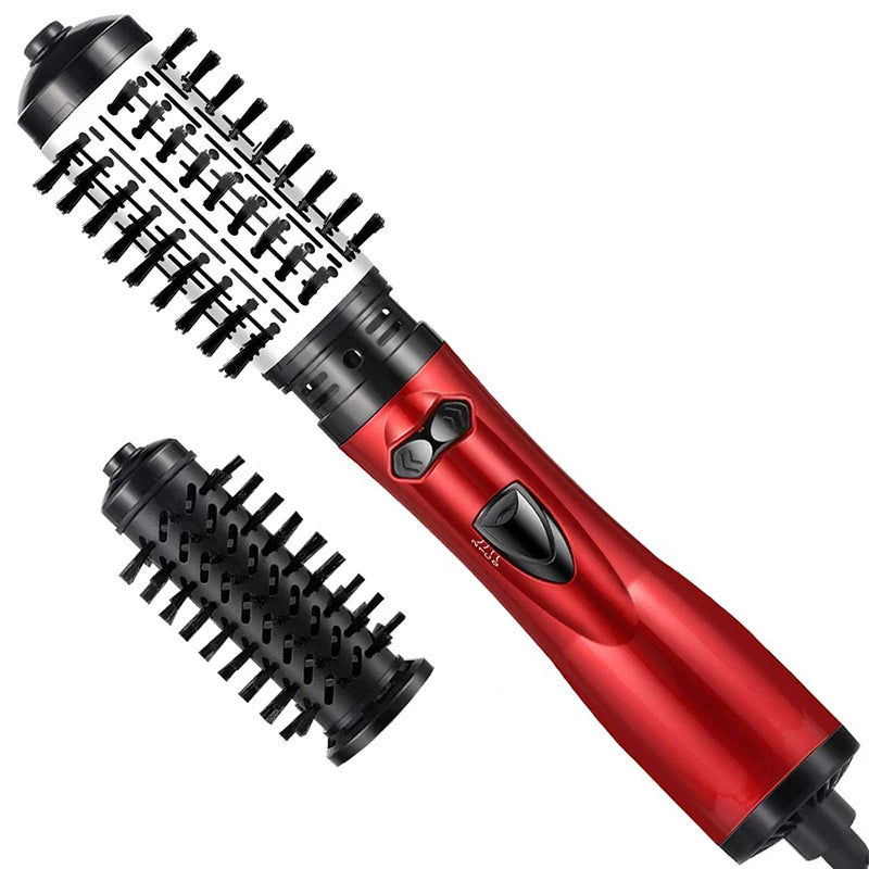 Negative Ionic Blow Hair Dryer Hot Air Brush Hair Straightening Comb Curling Iron Multifunctional 3-In-1 Automatic Hot Air Comb
