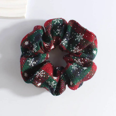 Creative Christmas Color Hairball Hoop Woman High Quality Head Rope Velvet Hairwear Festival Atmosphere Girls Hair Accessories