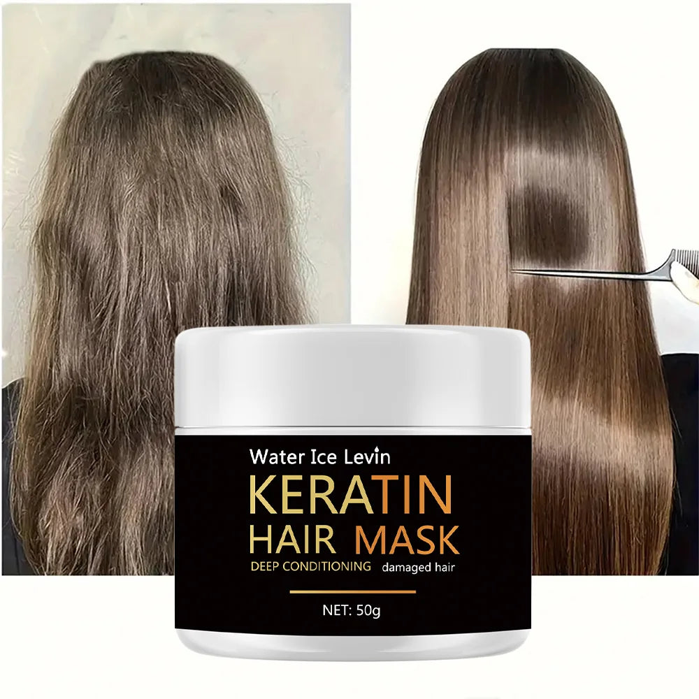 Keratin Hair Mask 5 Seconds Repair Damage Frizzy Hair Mask Damage Hair Mask Treatment Scalp Hair Shiny Hair Care