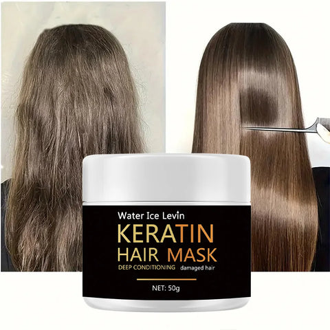 Keratin Hair Mask 5 Seconds Repair Damage Frizzy Hair Mask Damage Hair Mask Treatment Scalp Hair Shiny Hair Care