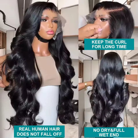 13x4 Lace Front Human Hair Wigs Brazilian Body Wave Lace Front Wig 13x6 HD Lace Frontal Wigs For Women Body Wave Human Hair Wigs